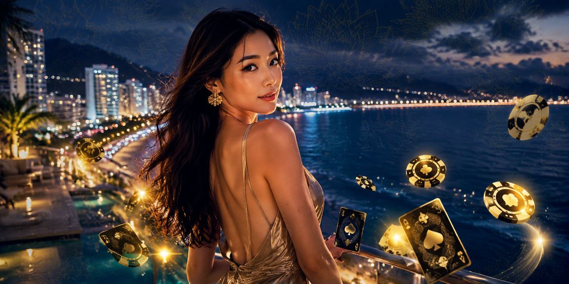 Người chơi cược thể thao trên điện thoại tại bãi biển Đà Nẵng buổi chiều tối